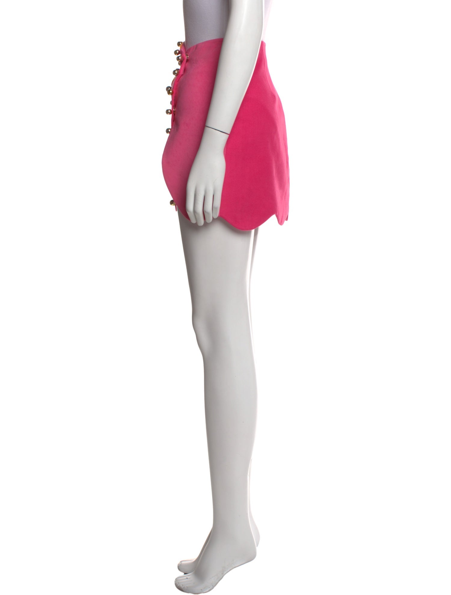 Raisa Vanessa Beaded Accents Mini Skirt