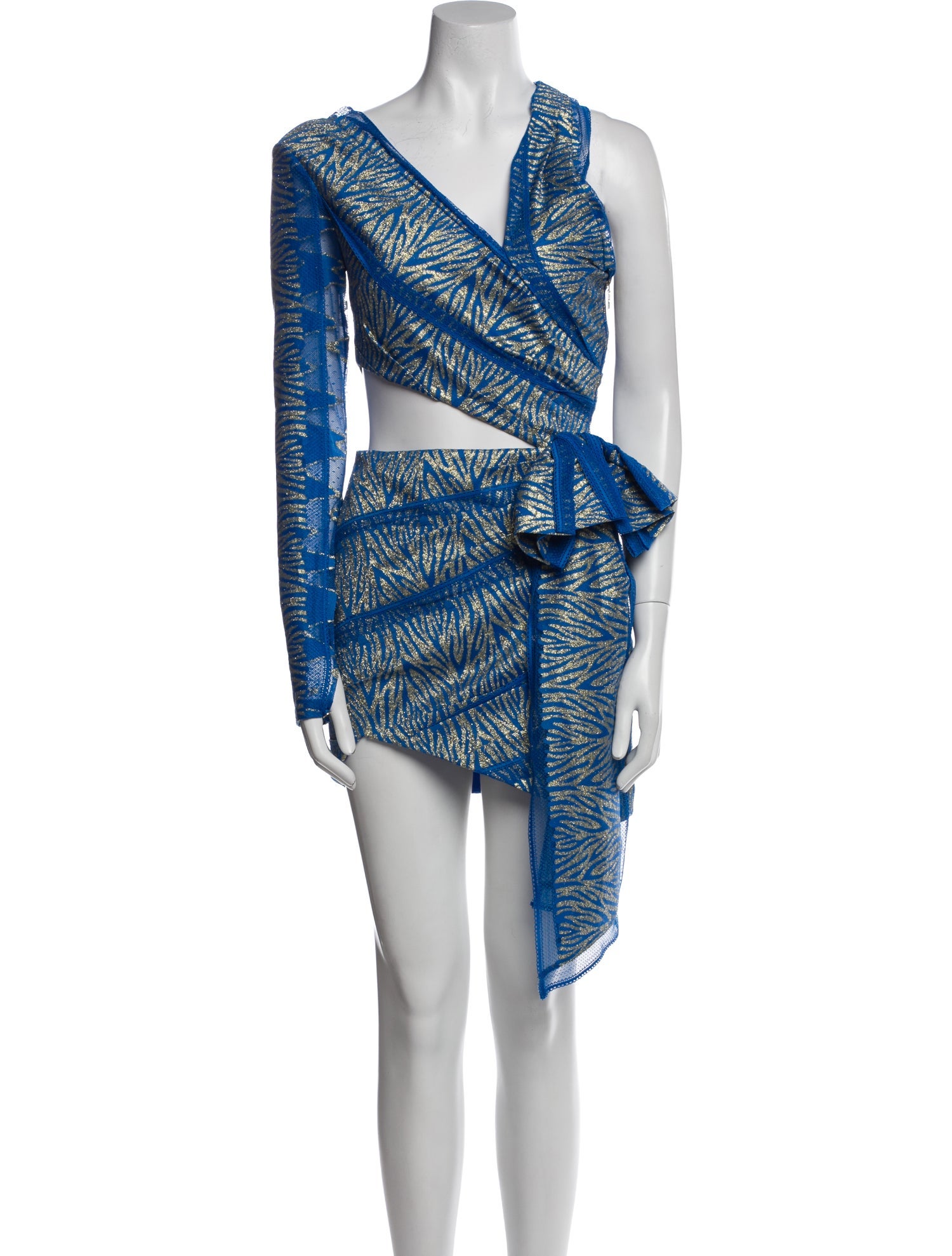 Raisa Vanessa Printed Mini Dress w/ Tags