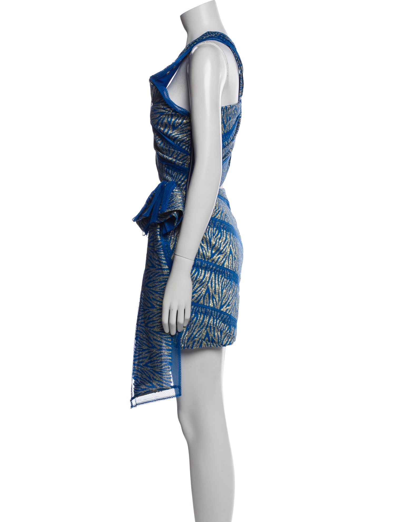 Raisa Vanessa Printed Mini Dress w/ Tags