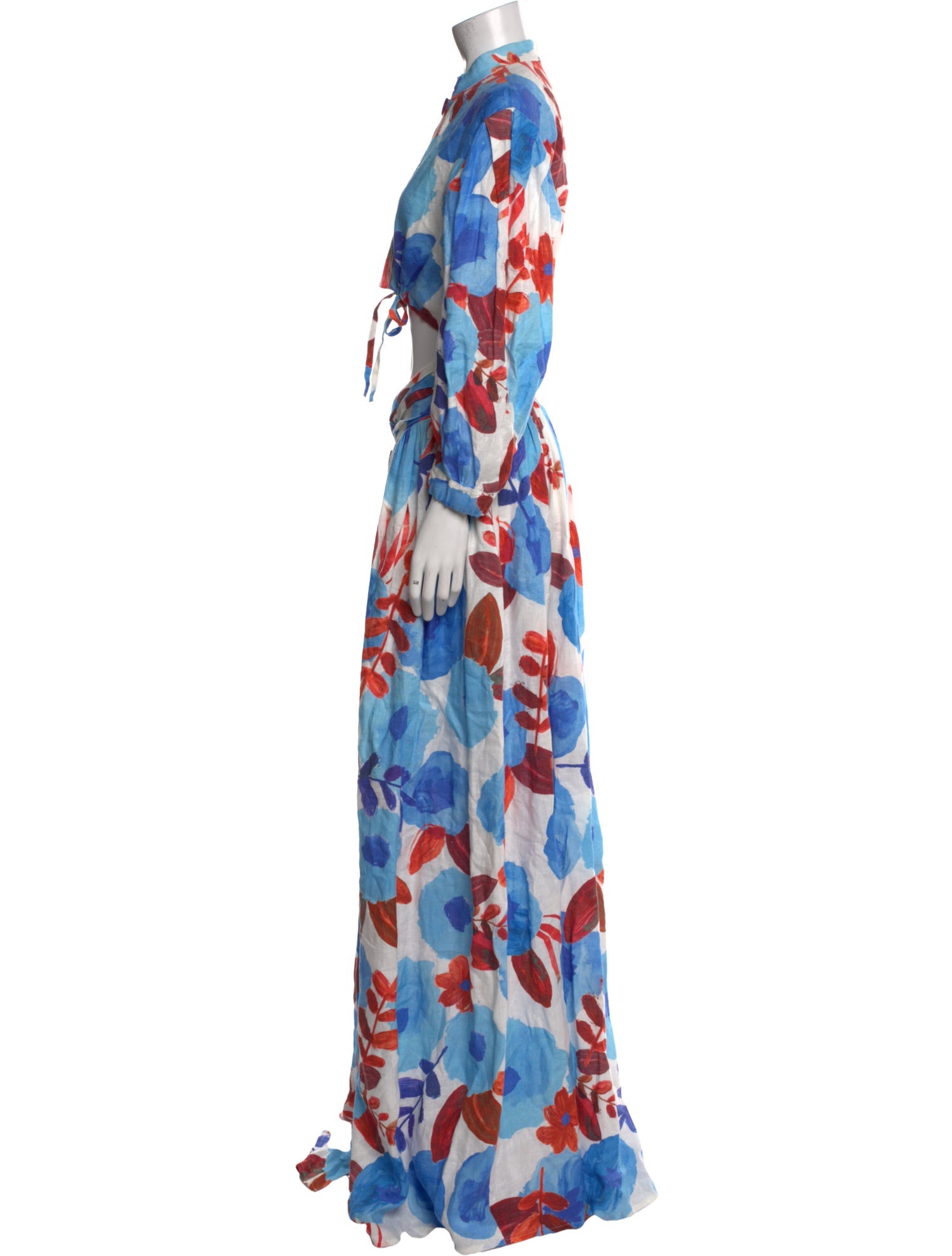 Raisa Vanessa Linen Long Dress