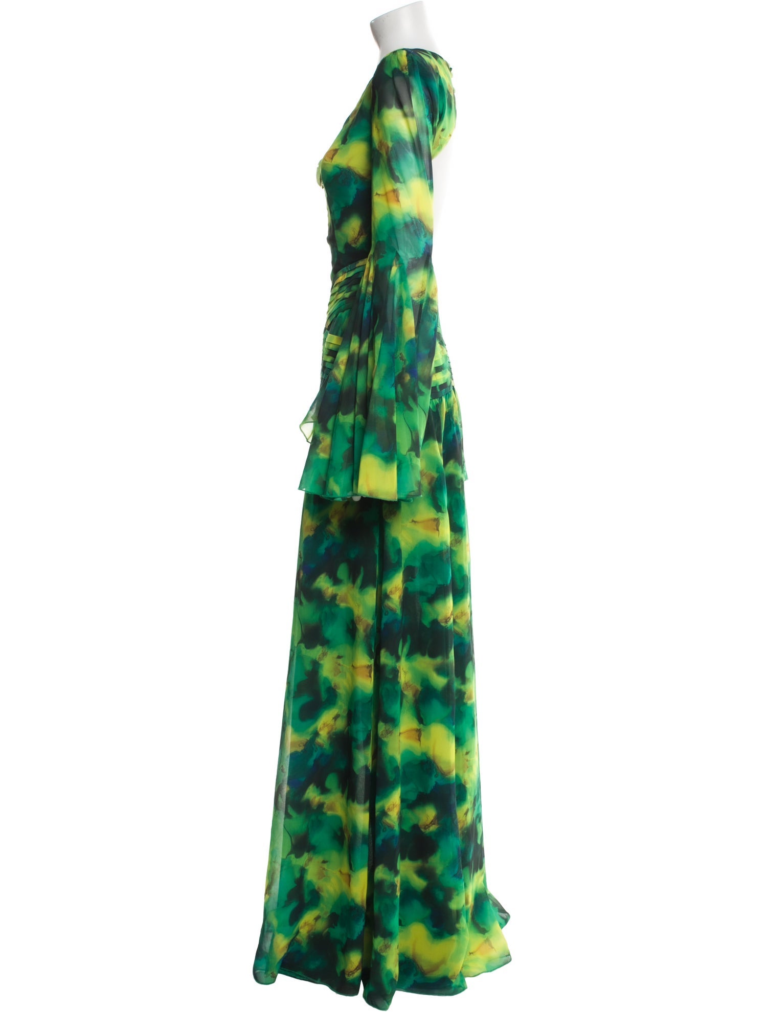 Raisa Vanessa Printed Long Dress w/ Tags