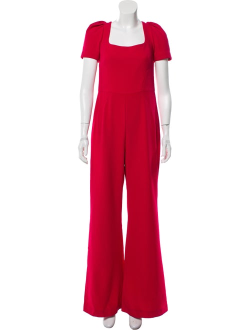 Rebecca Vallance Short Sleeve Wide-Leg Jumpsuit Ma