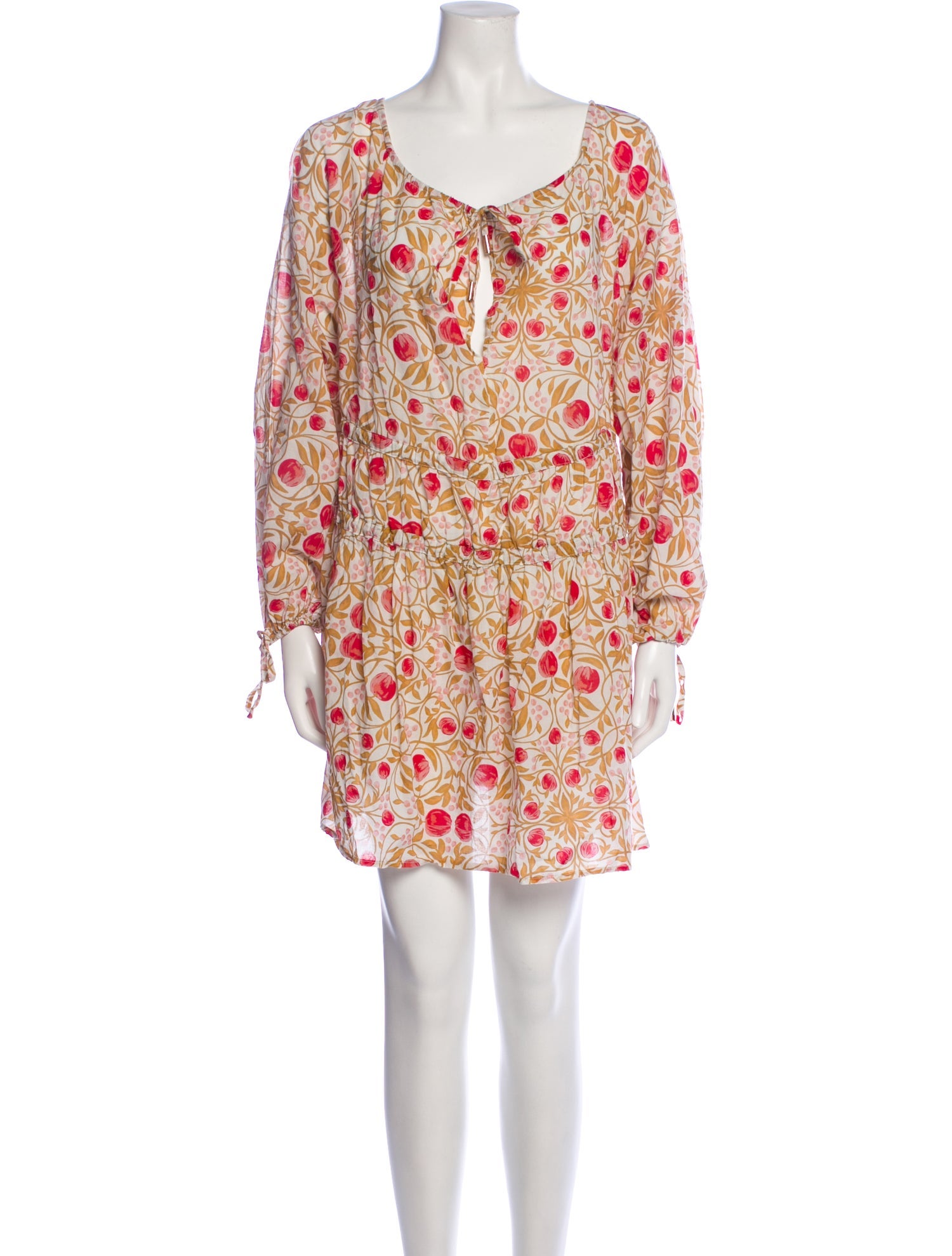 Rebecca Vallance Floral Print Mini Dress