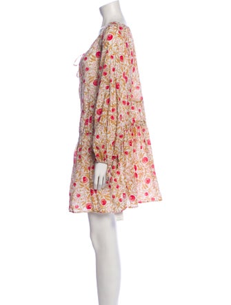 Rebecca Vallance Floral Print Mini Dress