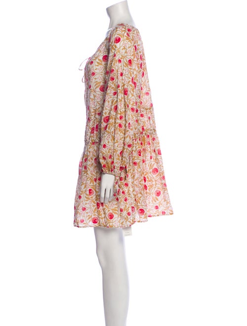 Rebecca Vallance Floral Print Mini Dress