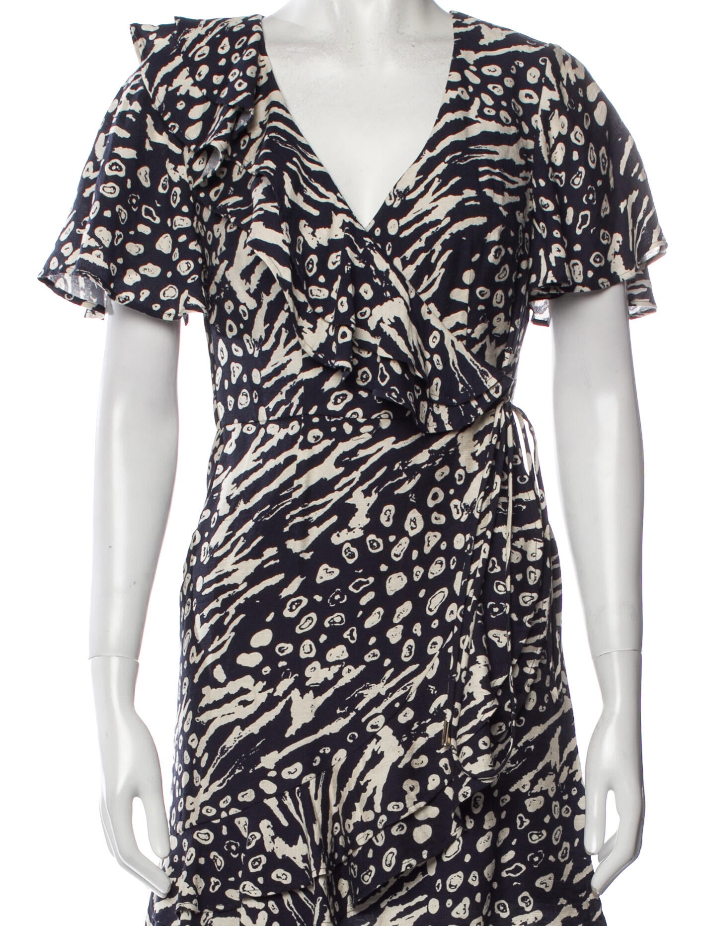 Rebecca Vallance Printed Mini Dress