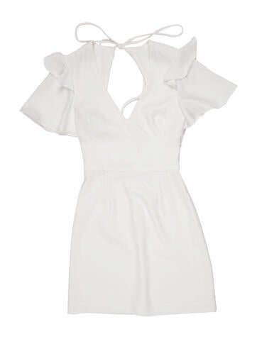 Rebecca Vallance Dresses Square Neckline Mini Dress XS