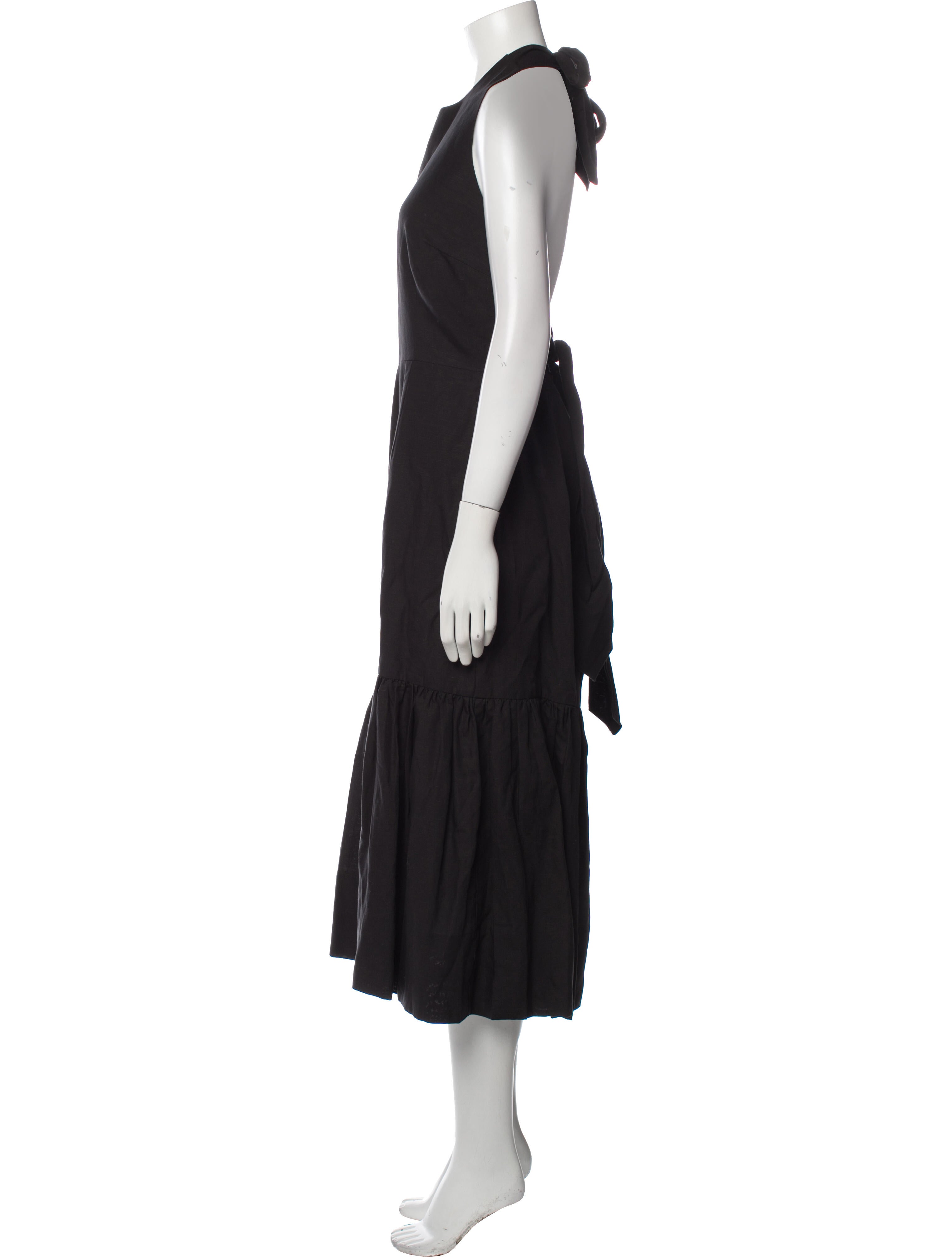 Rebecca Vallance Crew Neck Long Dress w/ Tags
