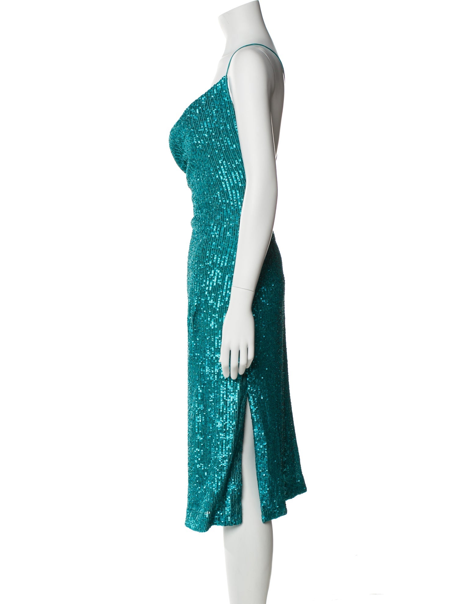 Rebecca Vallance V-Neck Knee-Length Dress