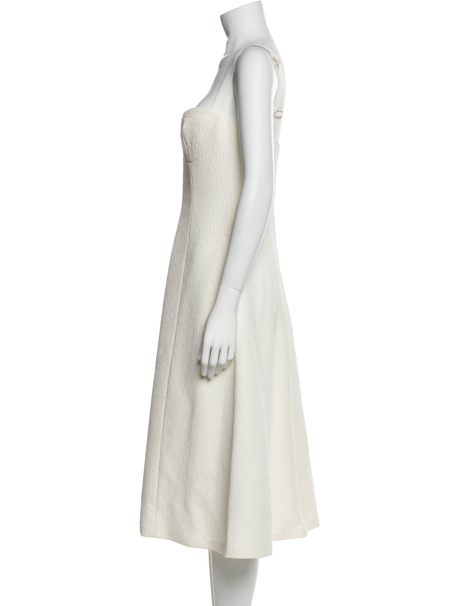 Rebecca Vallance Strapless Midi Length Dress