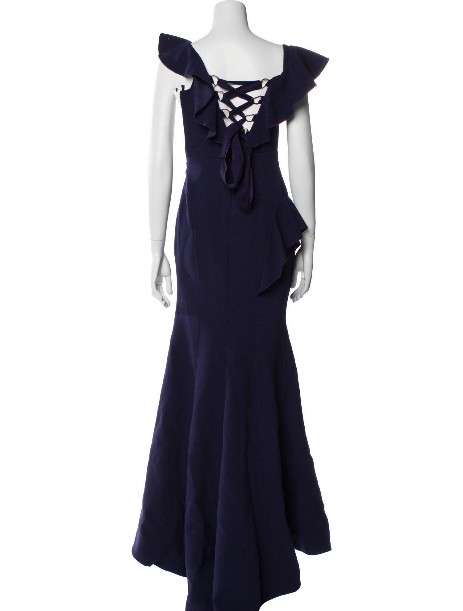 Rebecca Vallance Square Neckline Long Dress w/ Tags