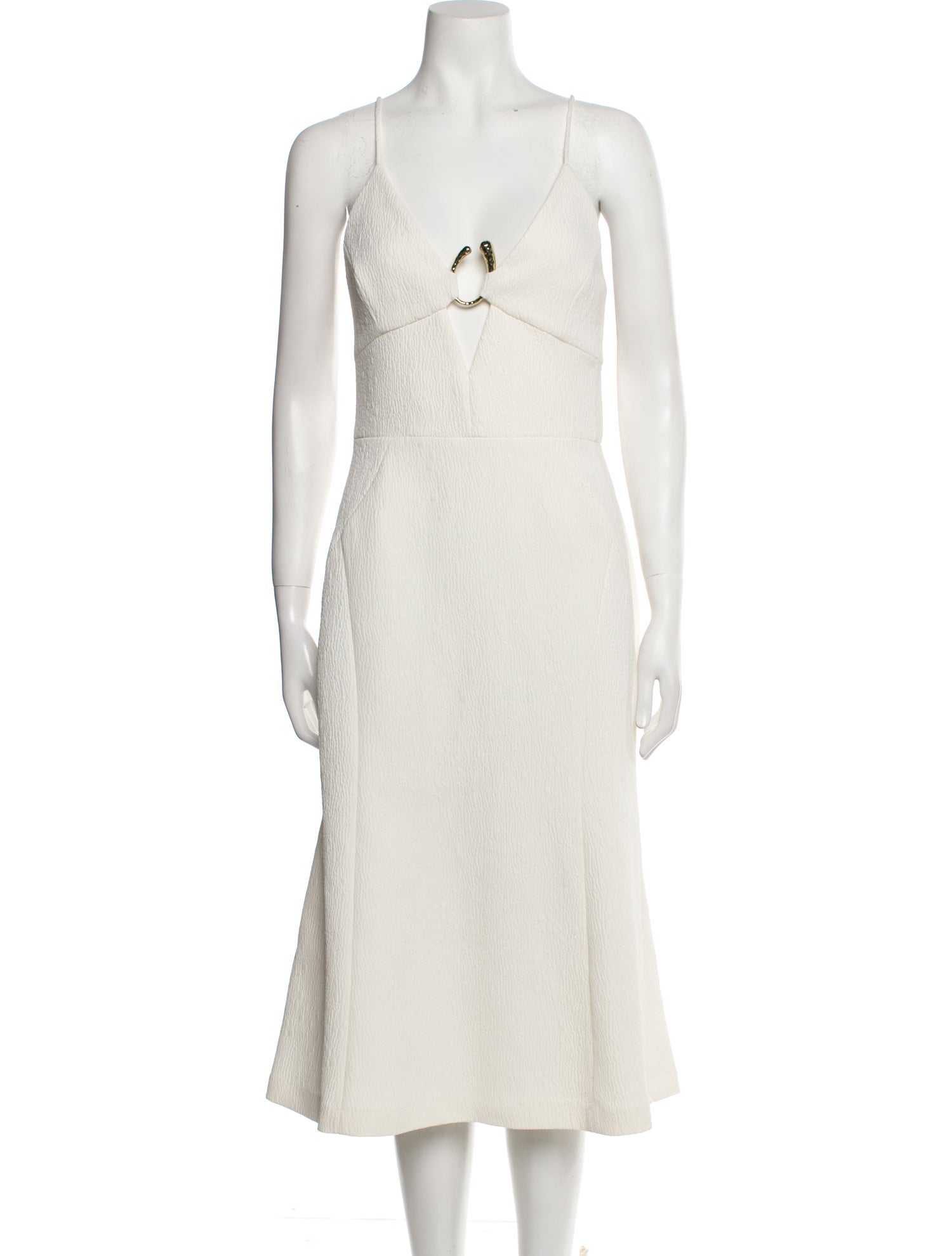 Rebecca Vallance V-Neck Midi Length Dress w/ Tags