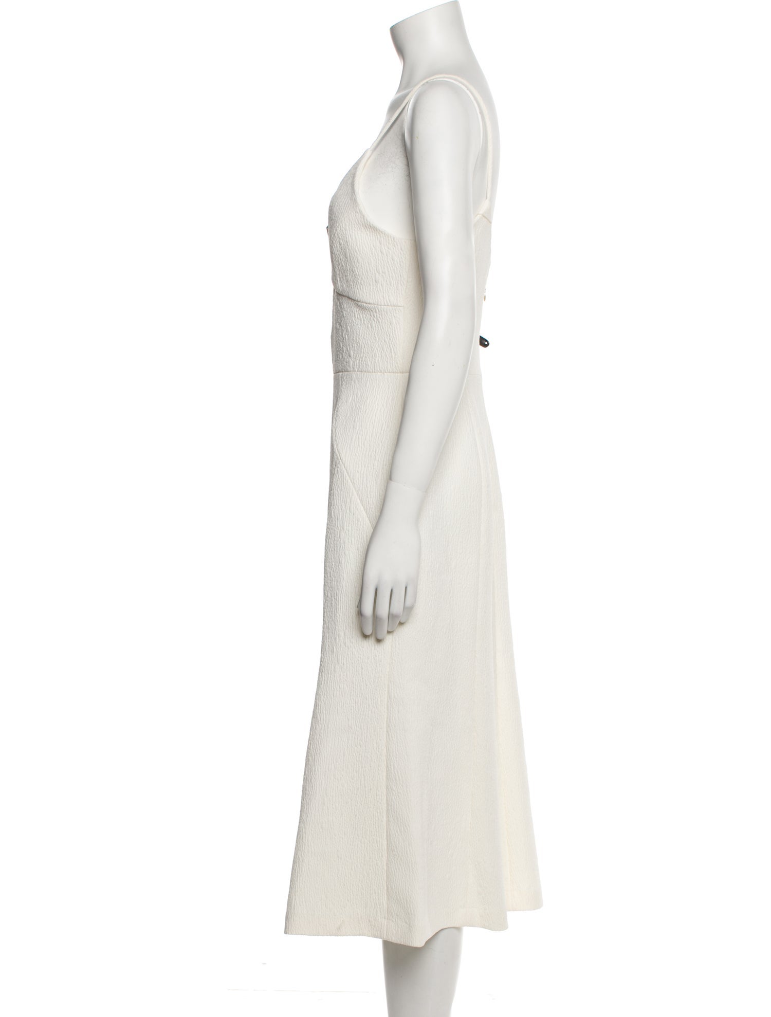 Rebecca Vallance V-Neck Midi Length Dress w/ Tags