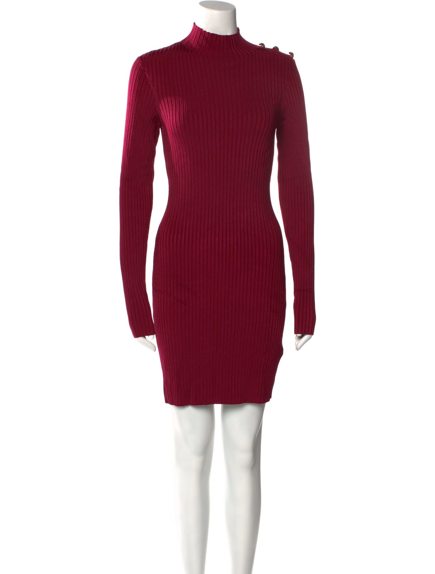 Rebecca Vallance Mock Neck Mini Dress