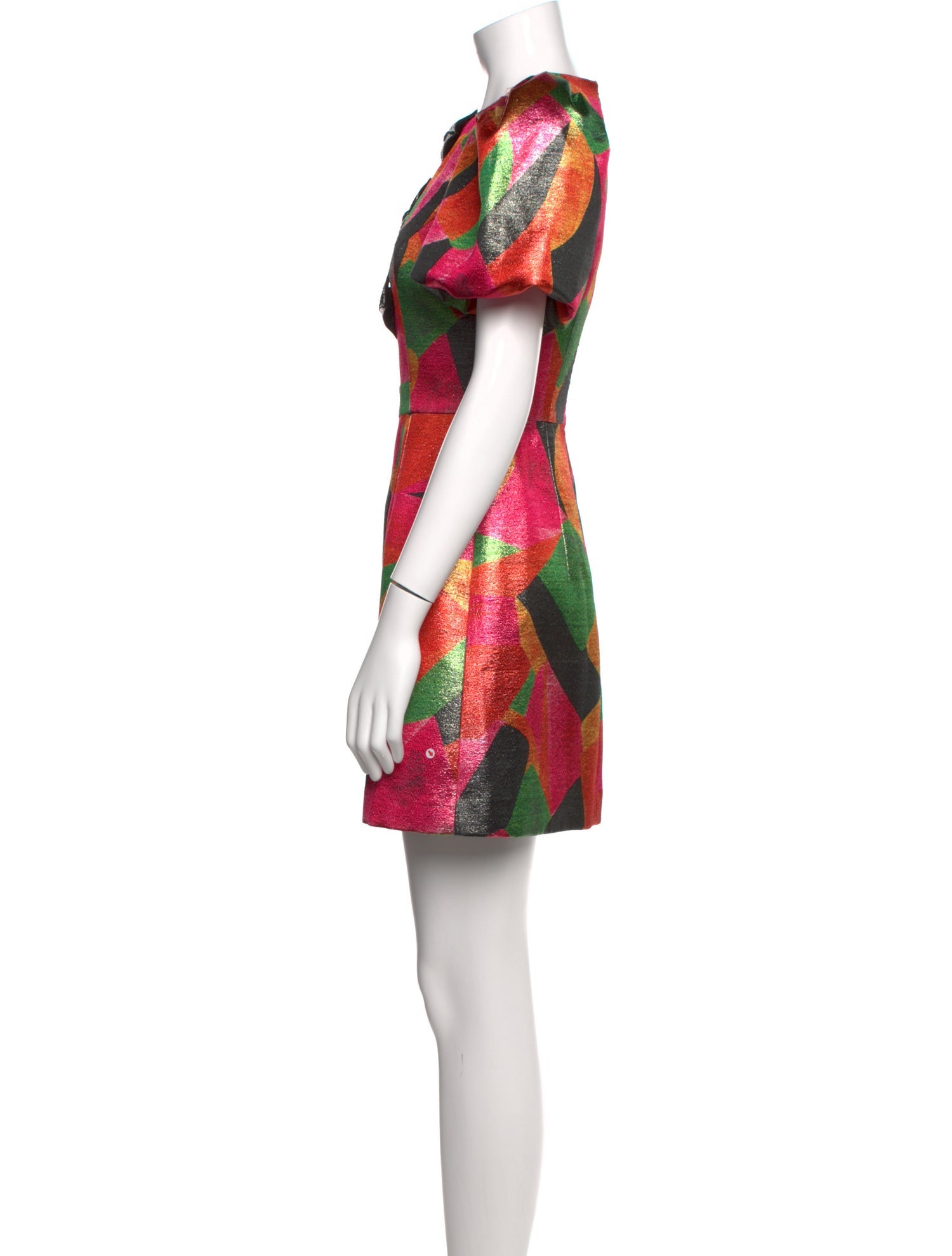 Rebecca Vallance Printed Mini Dress