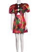 Rebecca Vallance Printed Mini Dress