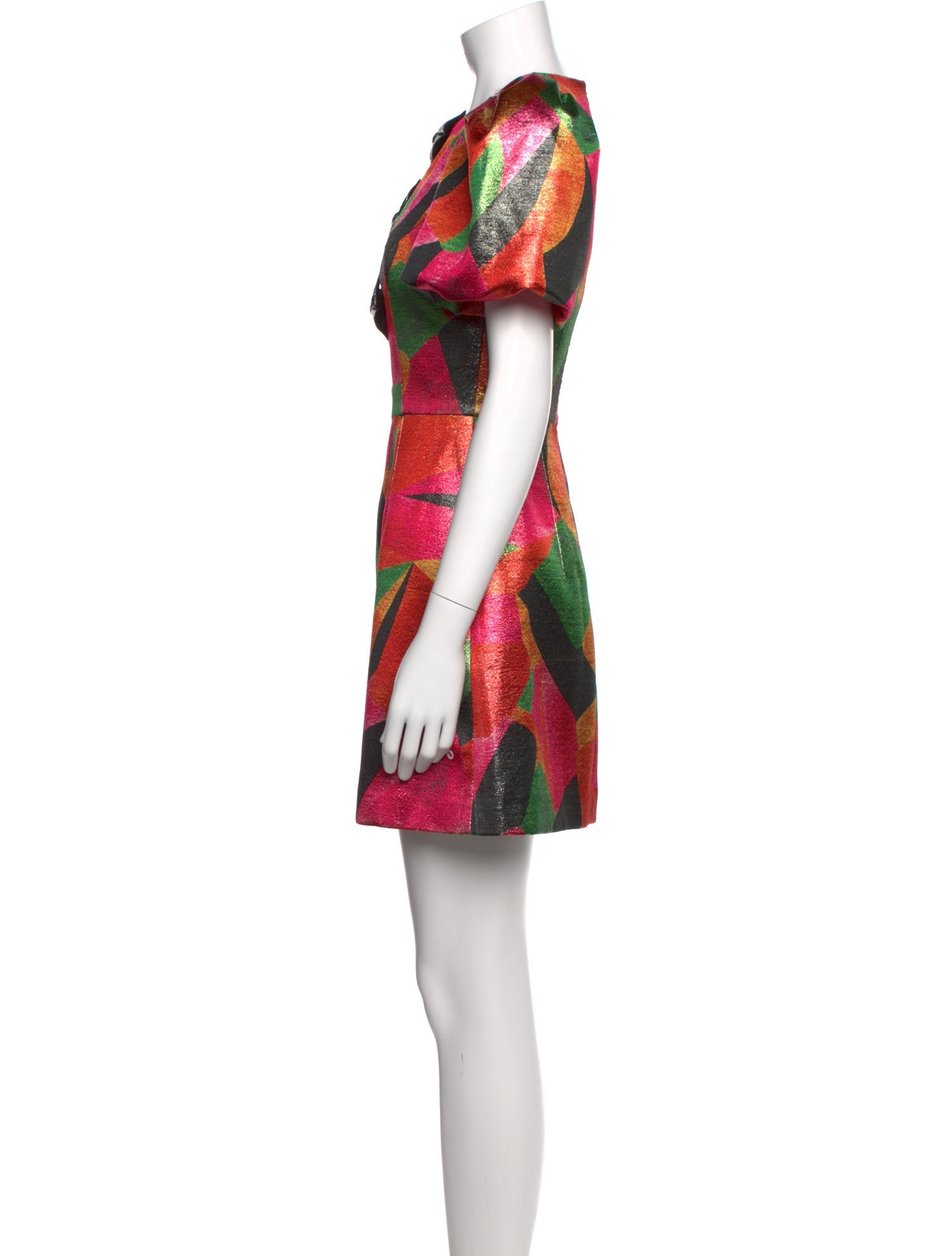 Rebecca Vallance Printed Mini Dress