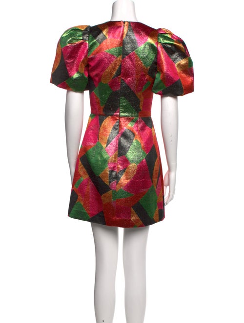 Rebecca Vallance Printed Mini Dress