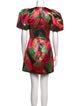 Rebecca Vallance Printed Mini Dress