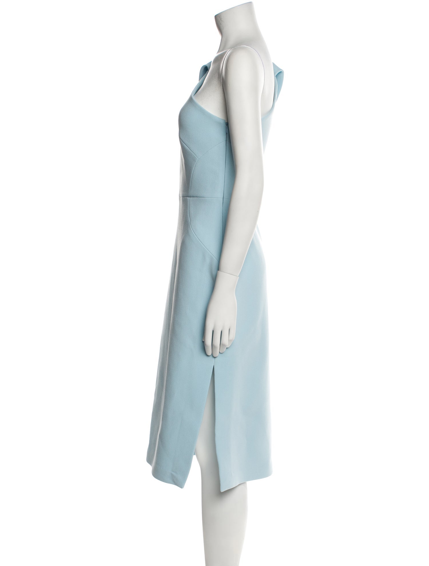 Rebecca Vallance One-Shoulder Midi Length Dress