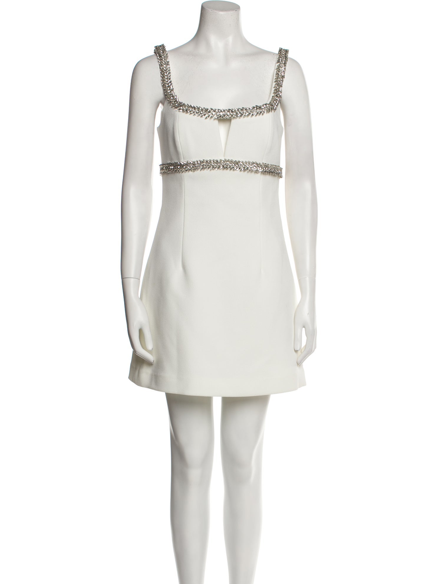 Rebecca Vallance Square Neckline Mini Dress