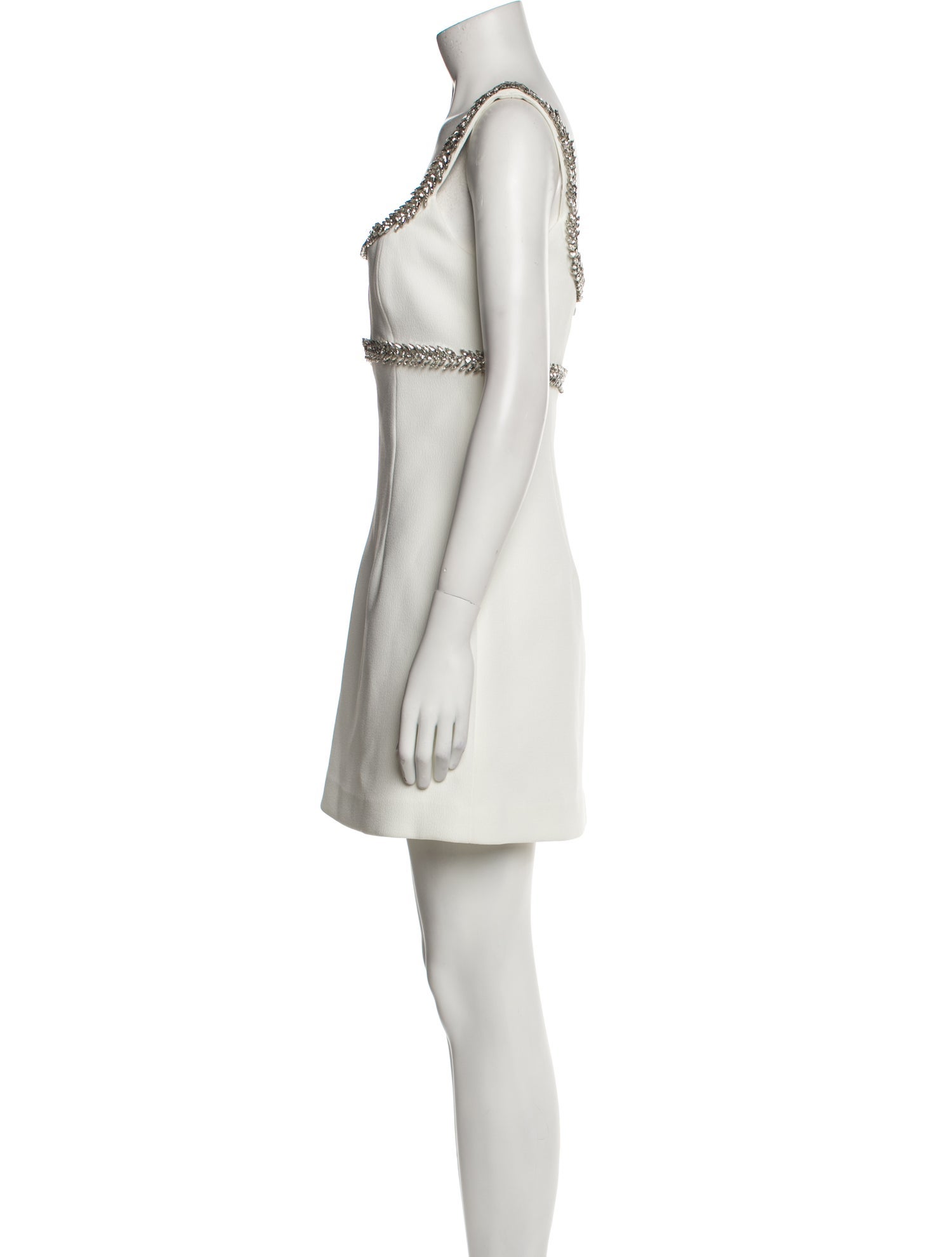 Rebecca Vallance Square Neckline Mini Dress