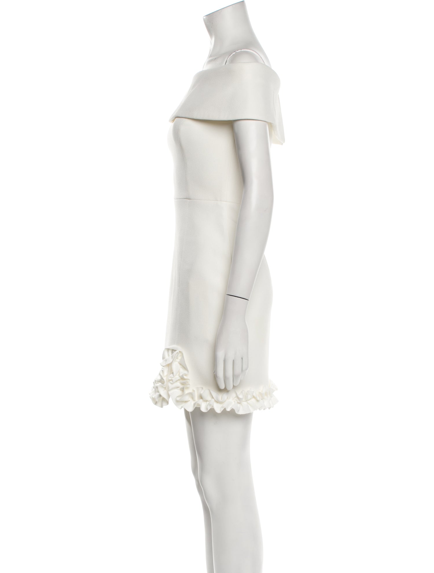 Rebecca Vallance Off-The-Shoulder Mini Dress