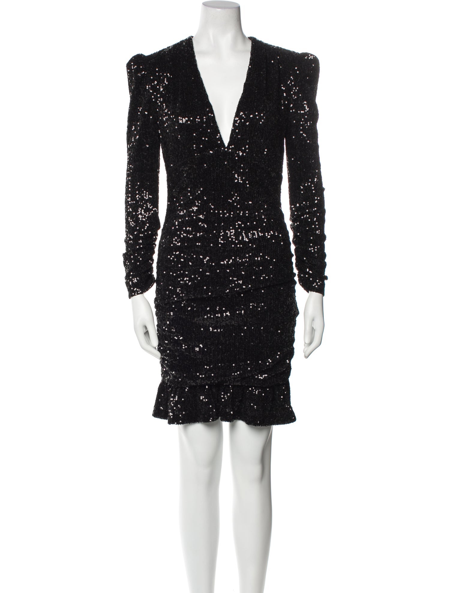 Rebecca Vallance V-Neck Mini Dress