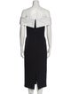 Rebecca Vallance Off-The-Shoulder Midi Length Dress