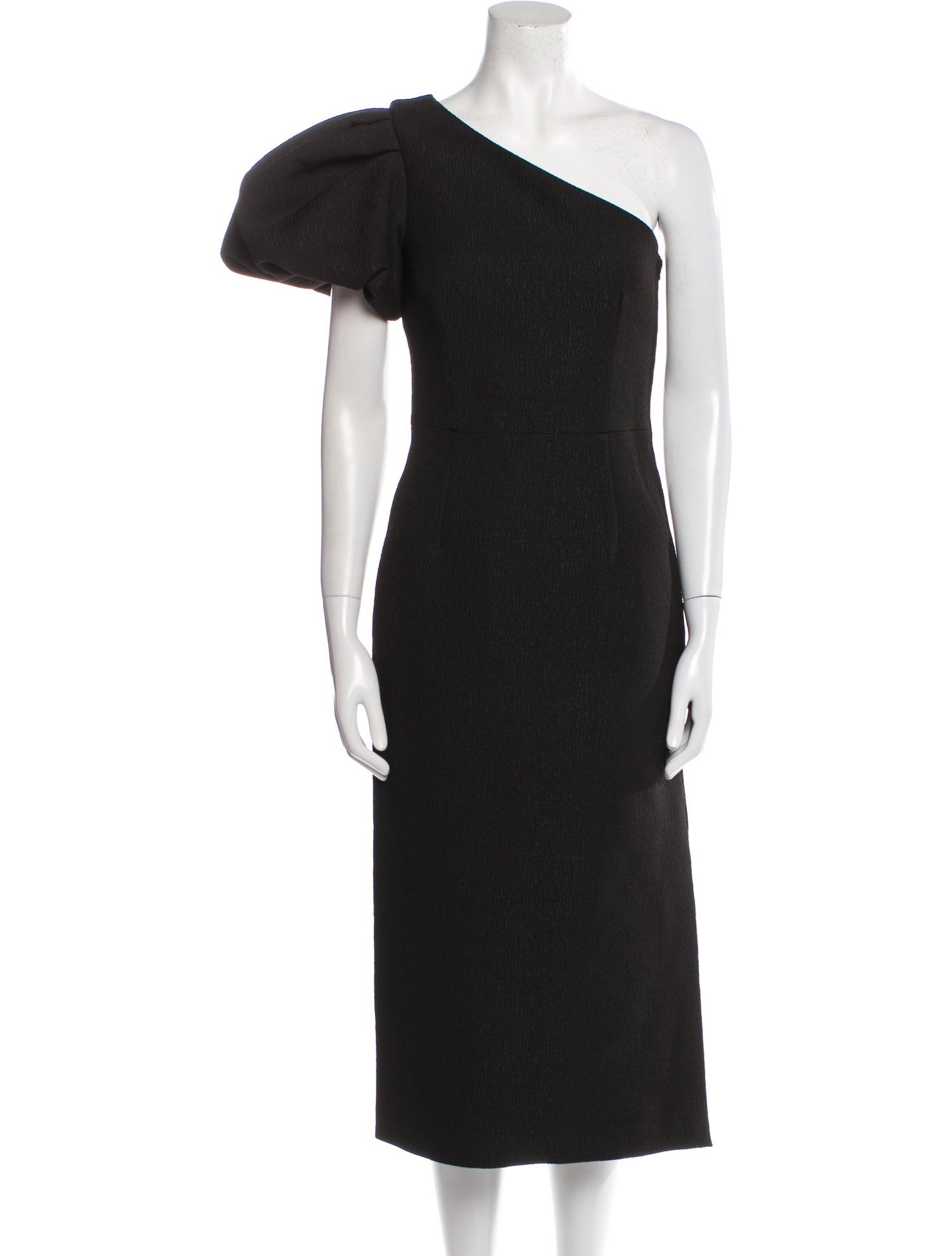 Rebecca Vallance One-Shoulder Midi Length Dress w/ Tags