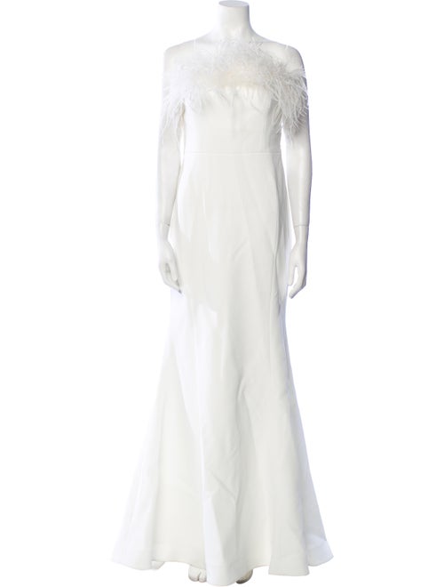 Rebecca Vallance Strapless Long Dress