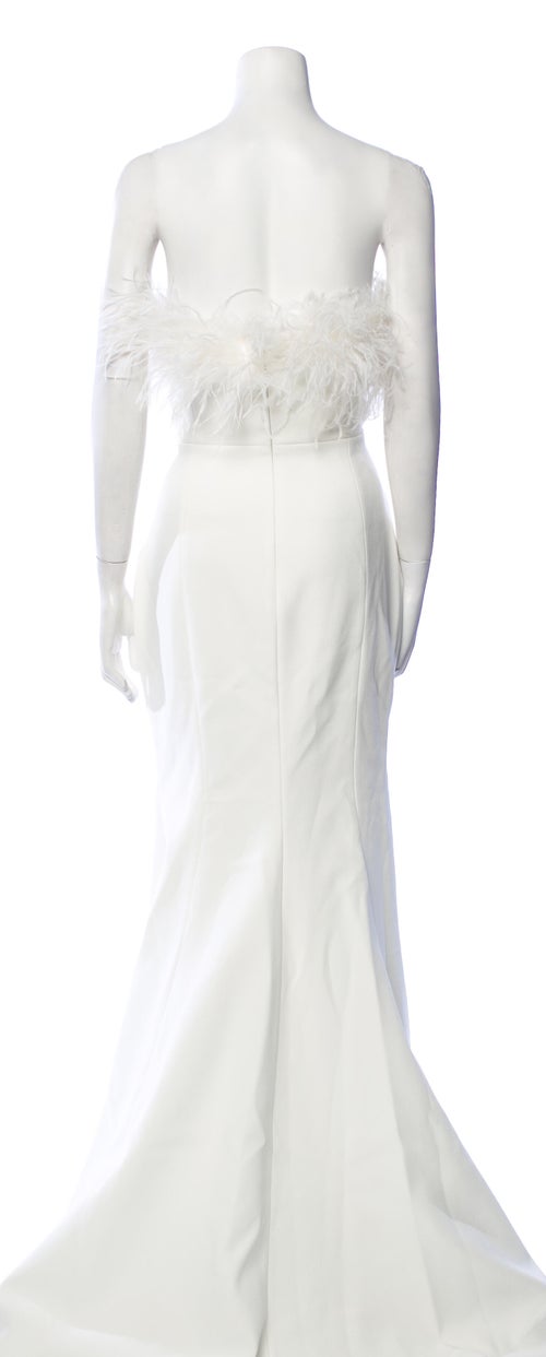 Rebecca Vallance Strapless Long Dress