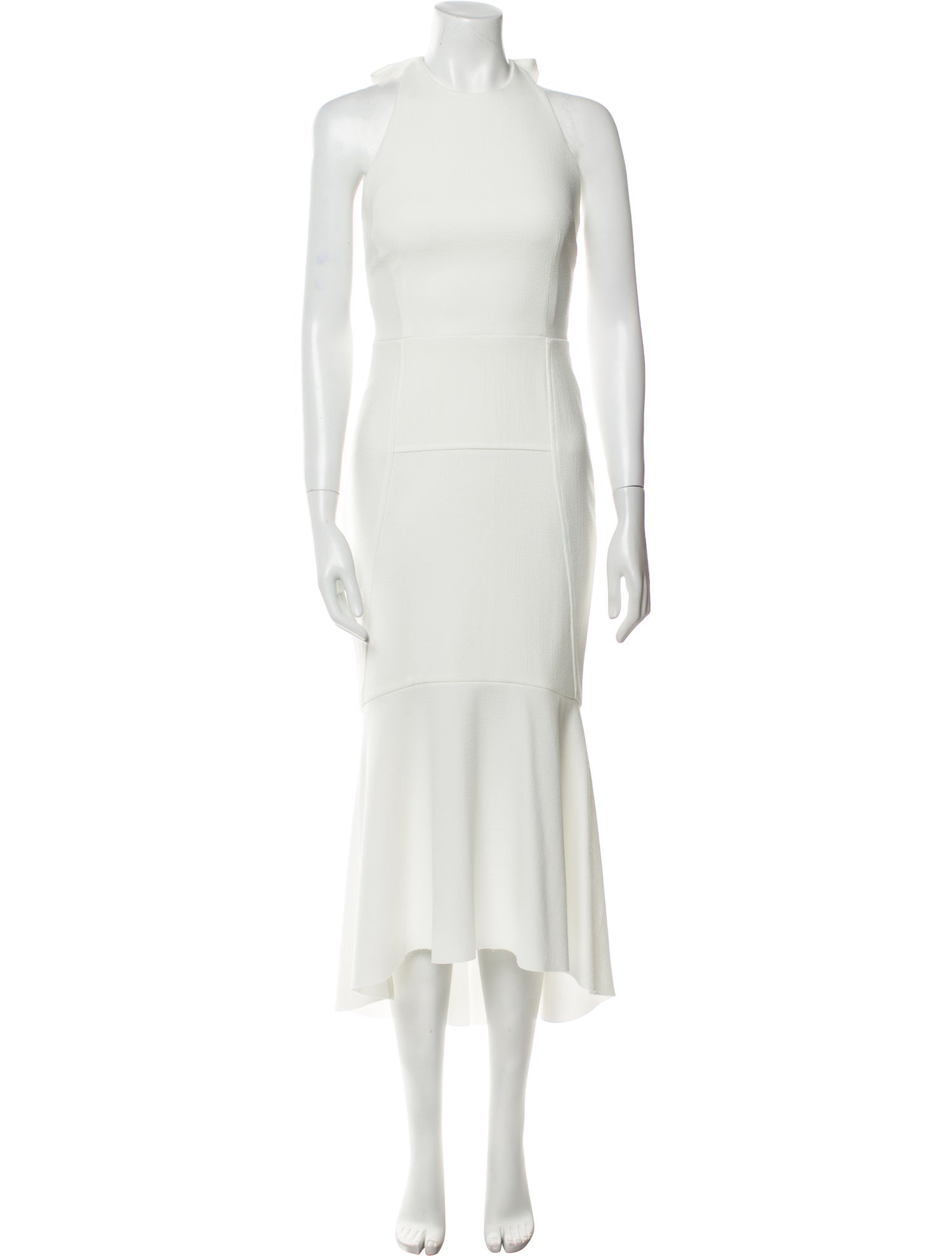 Rebecca Vallance Mock Neck Long Dress