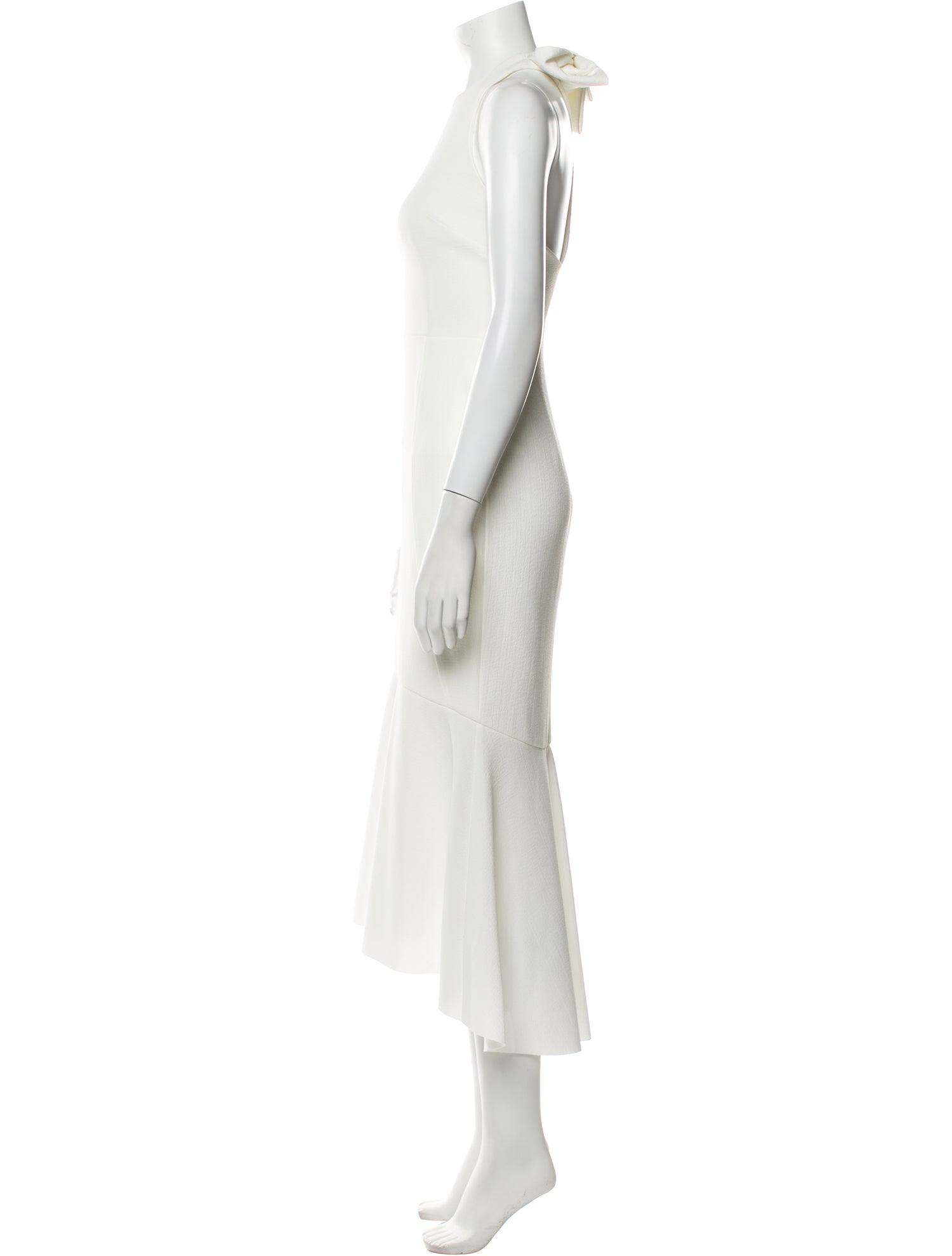 Rebecca Vallance Mock Neck Long Dress