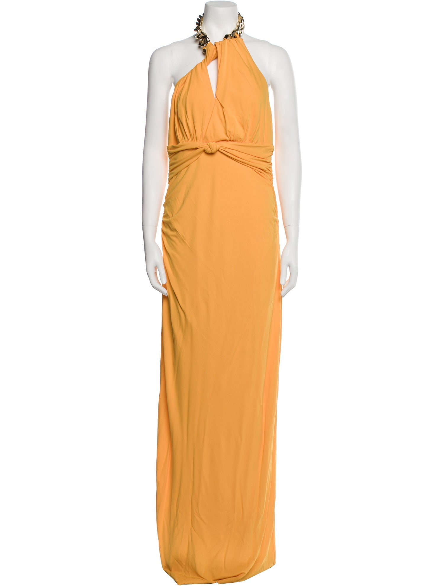 Rebecca Vallance Halterneck Long Dress