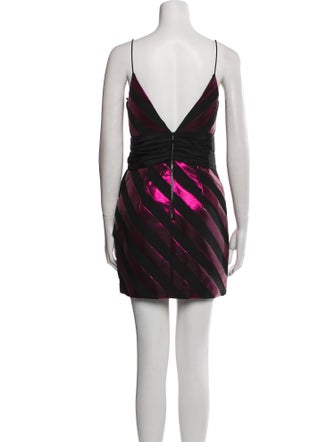 Rebecca Vallance Striped Mini Dress