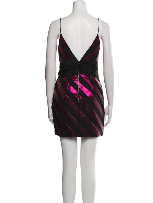 Rebecca Vallance Striped Mini Dress