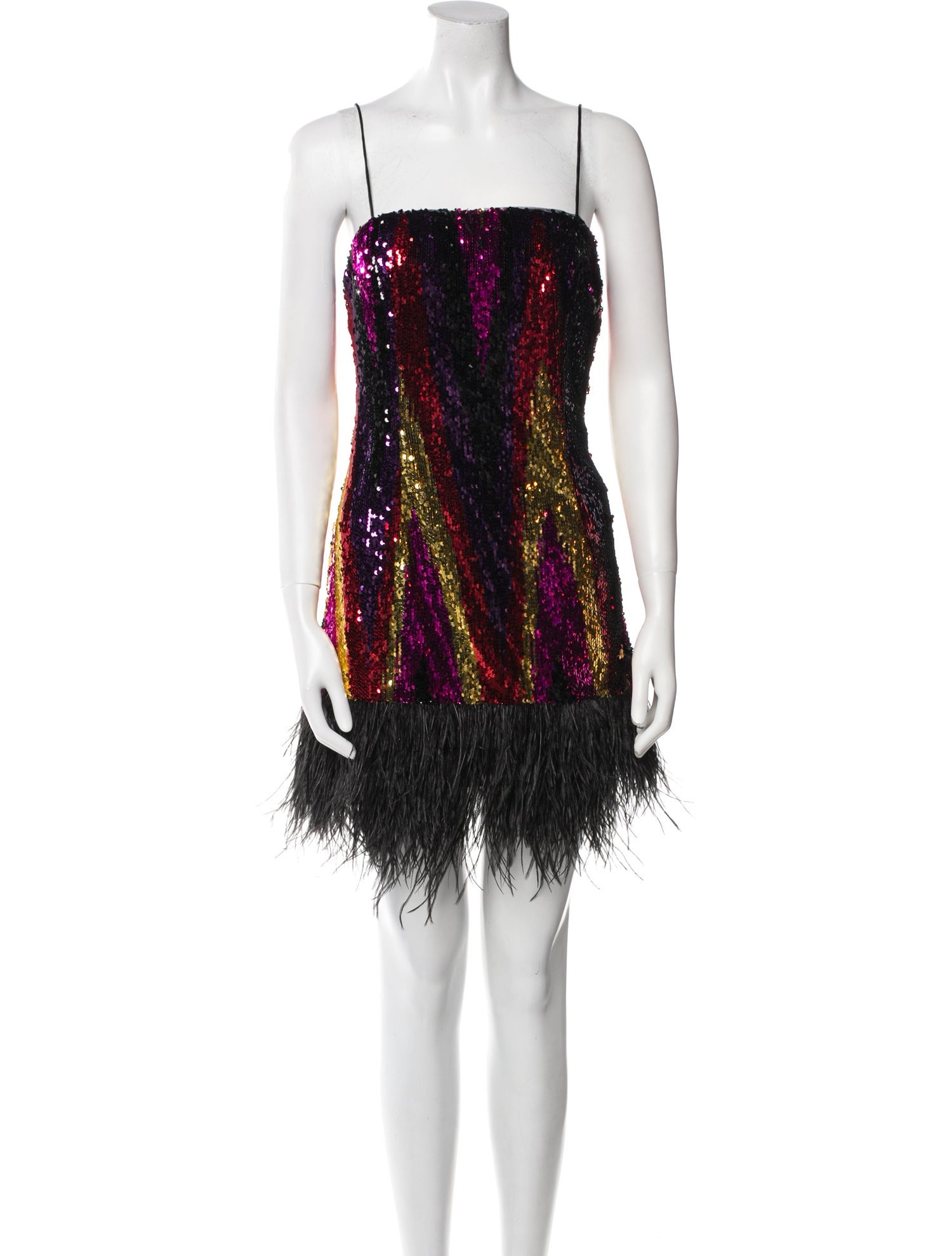 Rebecca Vallance Striped Mini Dress w/ Tags