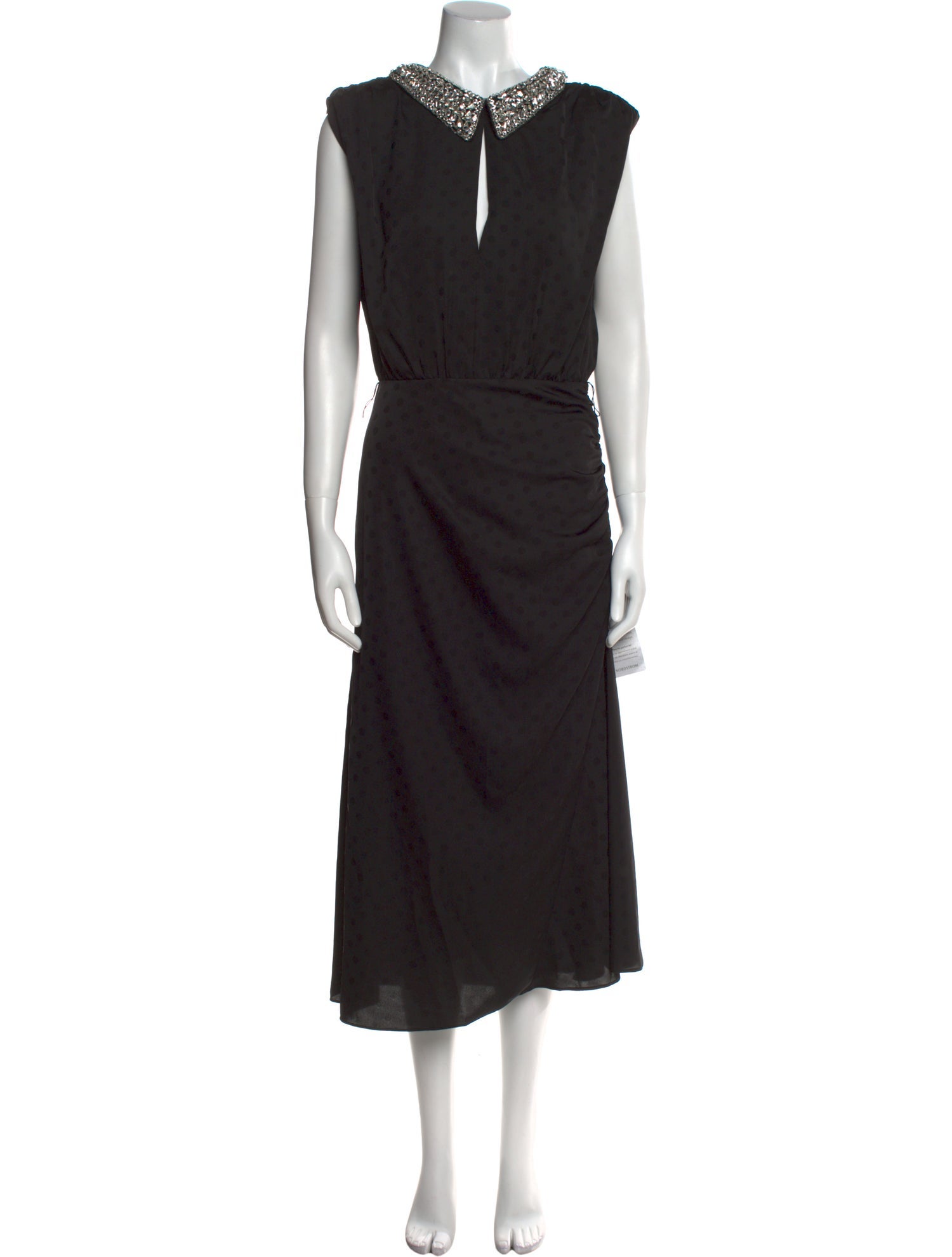 Rebecca Vallance V-Neck Midi Length Dress