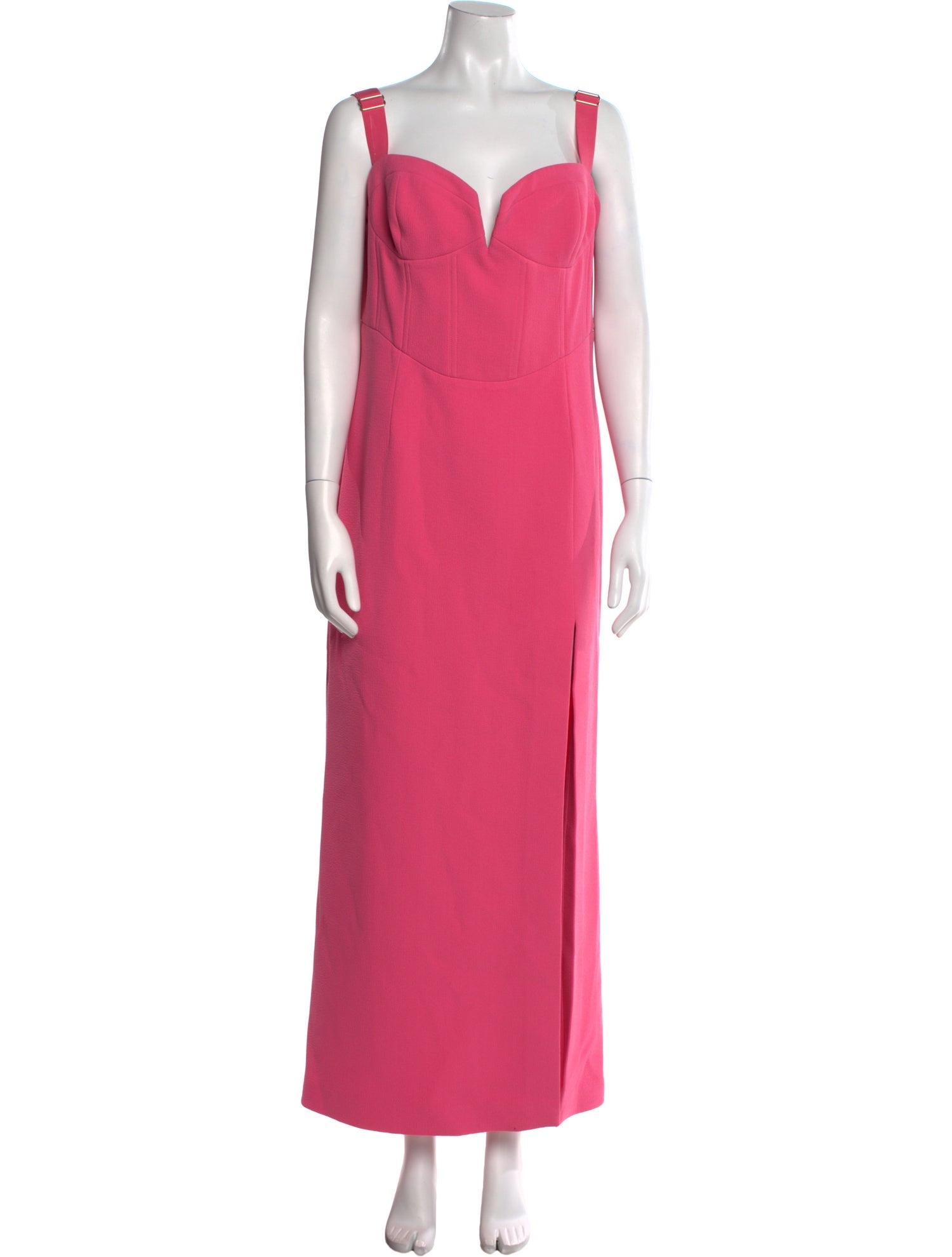 Rebecca Vallance Square Neckline Long Dress