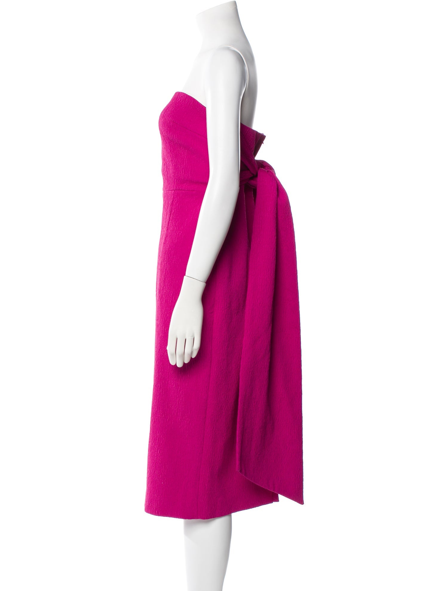 Rebecca Vallance Strapless Knee-Length Dress