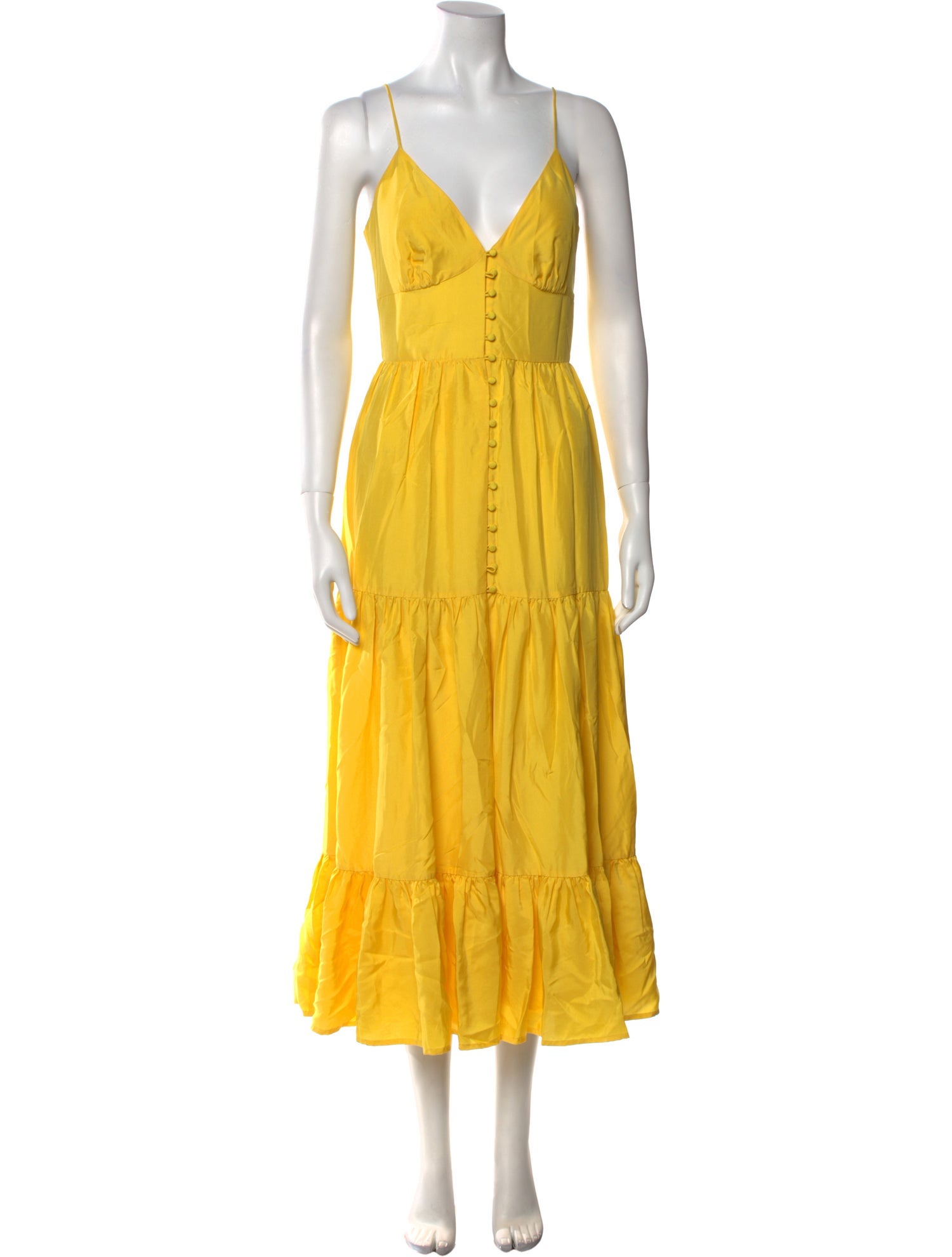 Rebecca Vallance Silk Long Dress