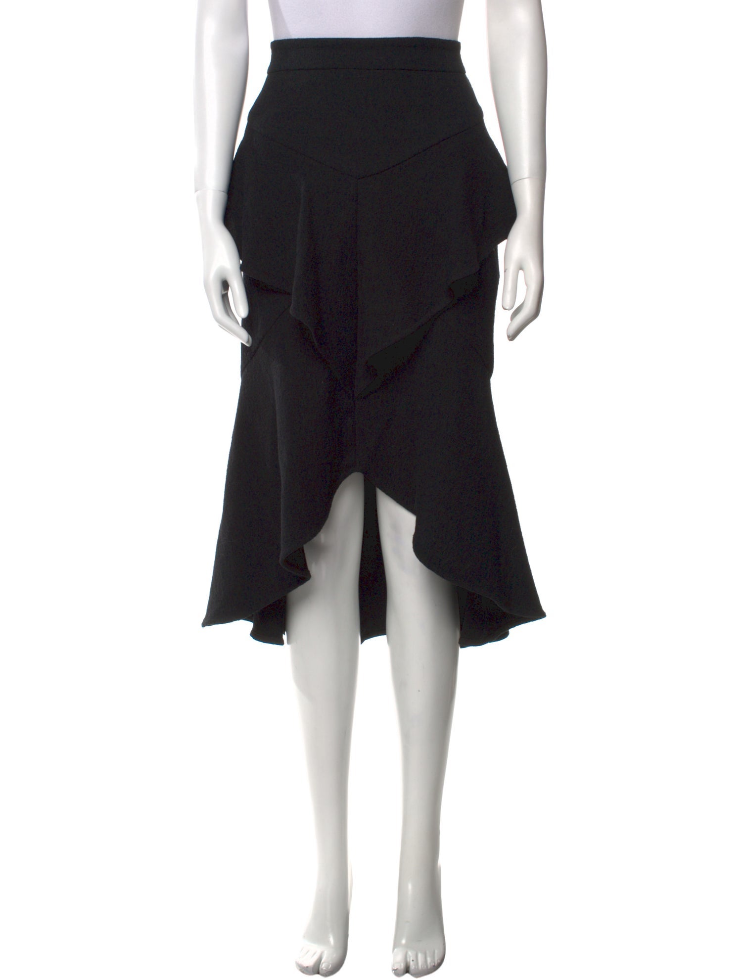 Rebecca Vallance Wool Midi Length Skirt