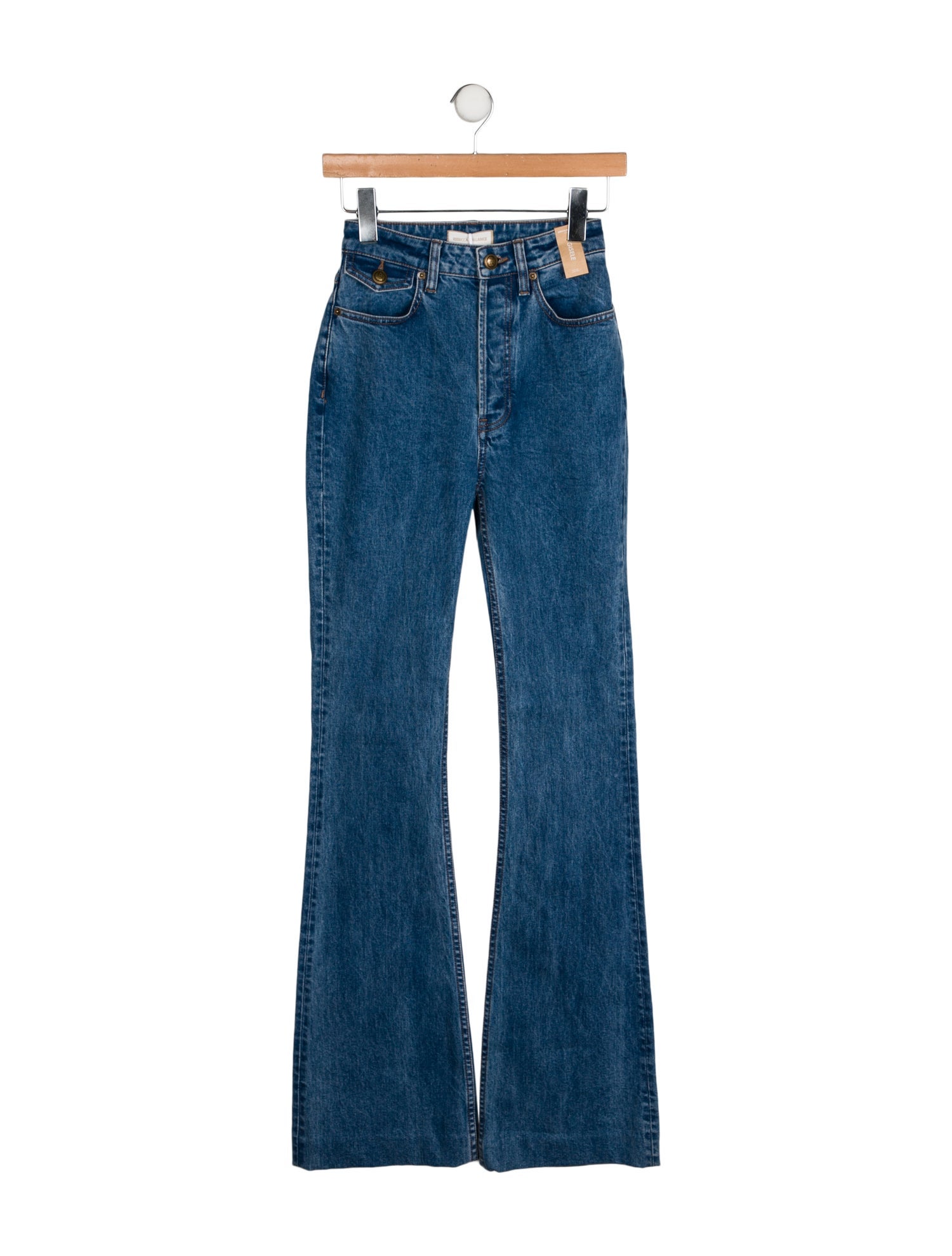 Rebecca Vallance High-Rise Wide Leg Jeans w/ Tags