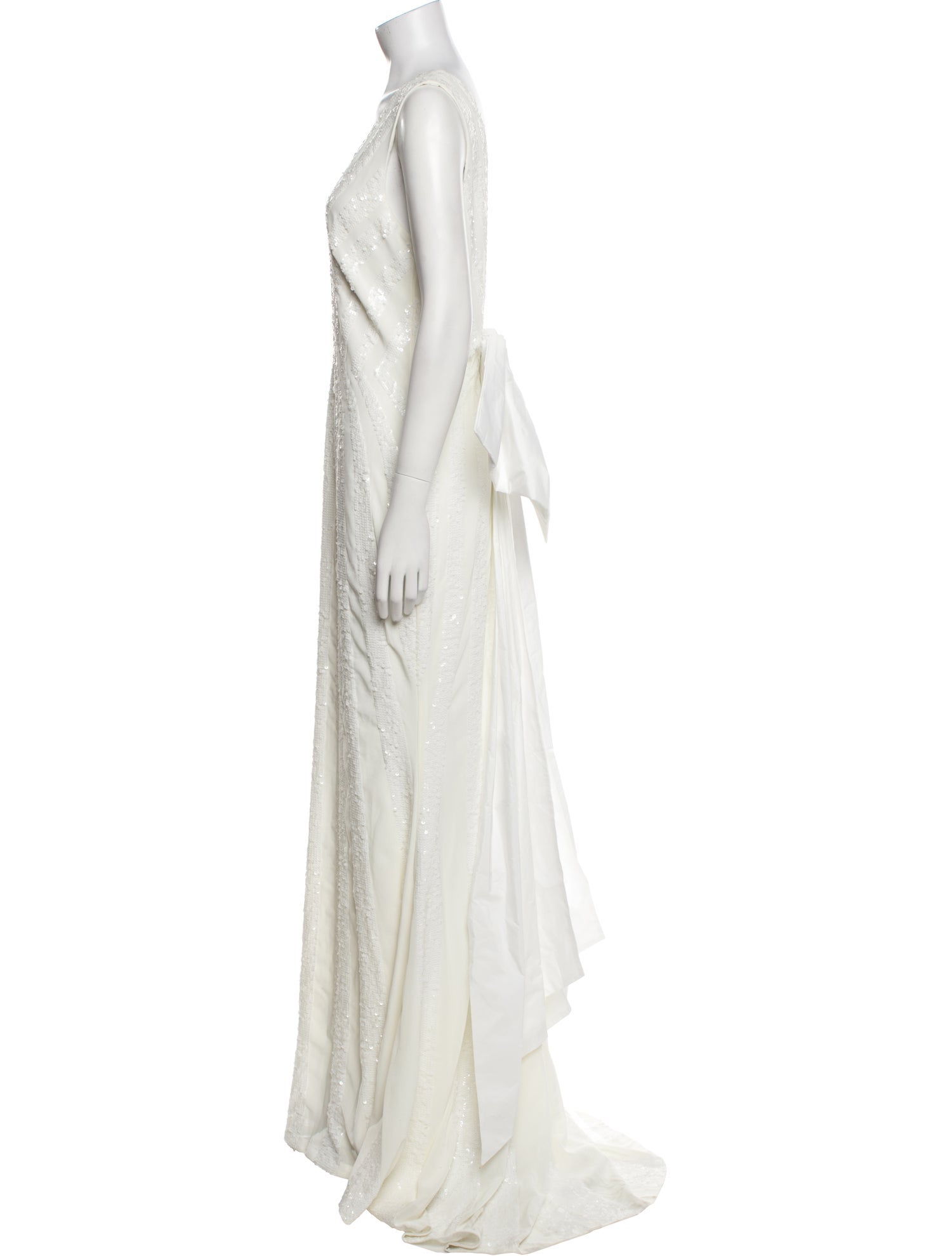 Rebecca Vallance V-Neck Long Dress