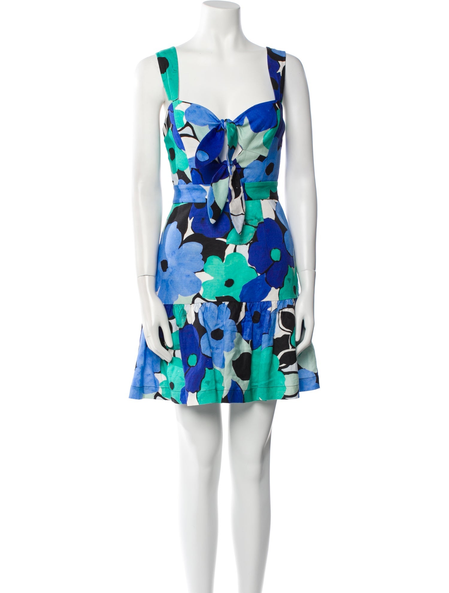 Rebecca Vallance Floral Print Mini Dress