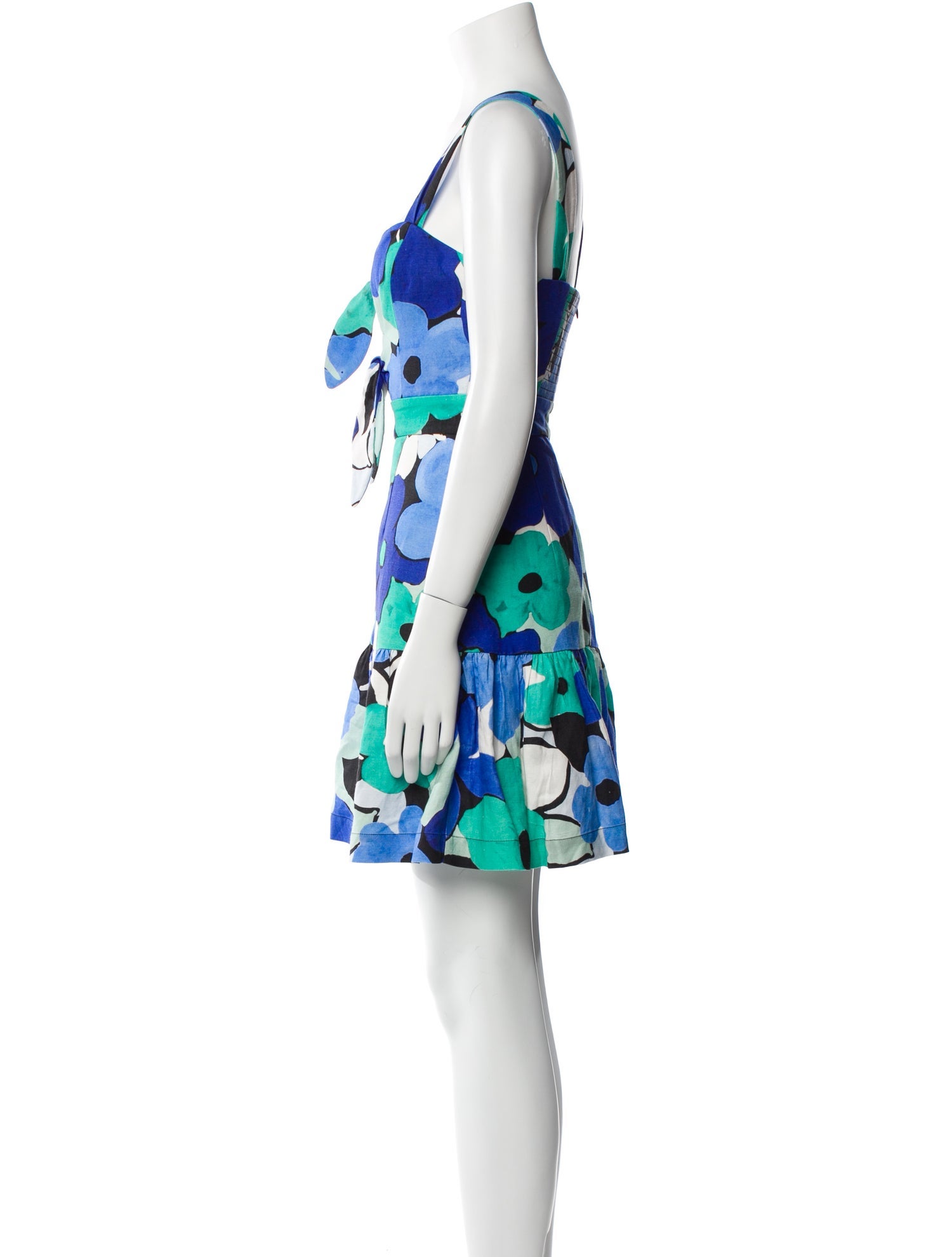 Rebecca Vallance Floral Print Mini Dress