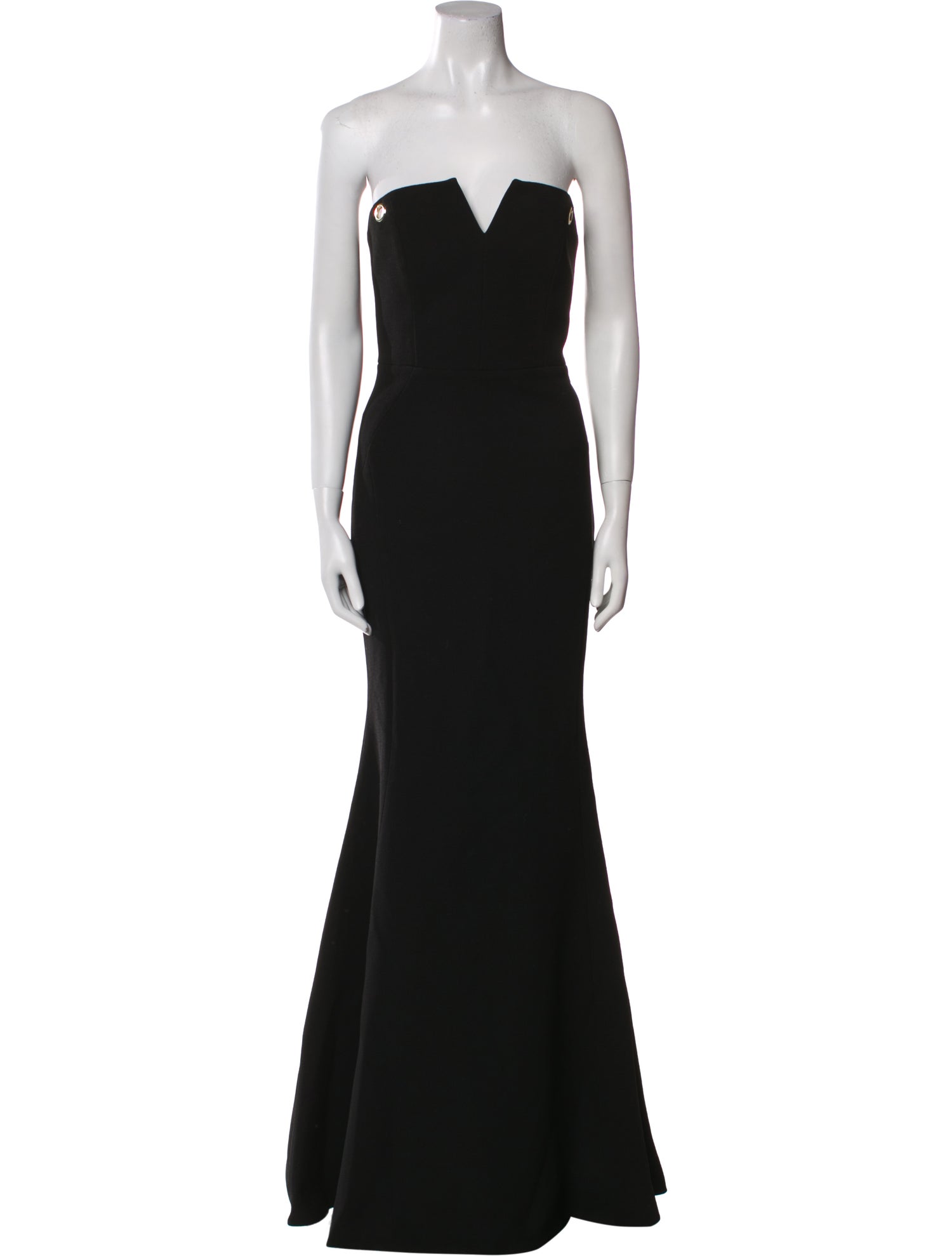 Rebecca Vallance Strapless Long Dress