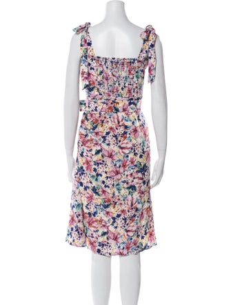 Rebecca Vallance Silk Midi Length Dress