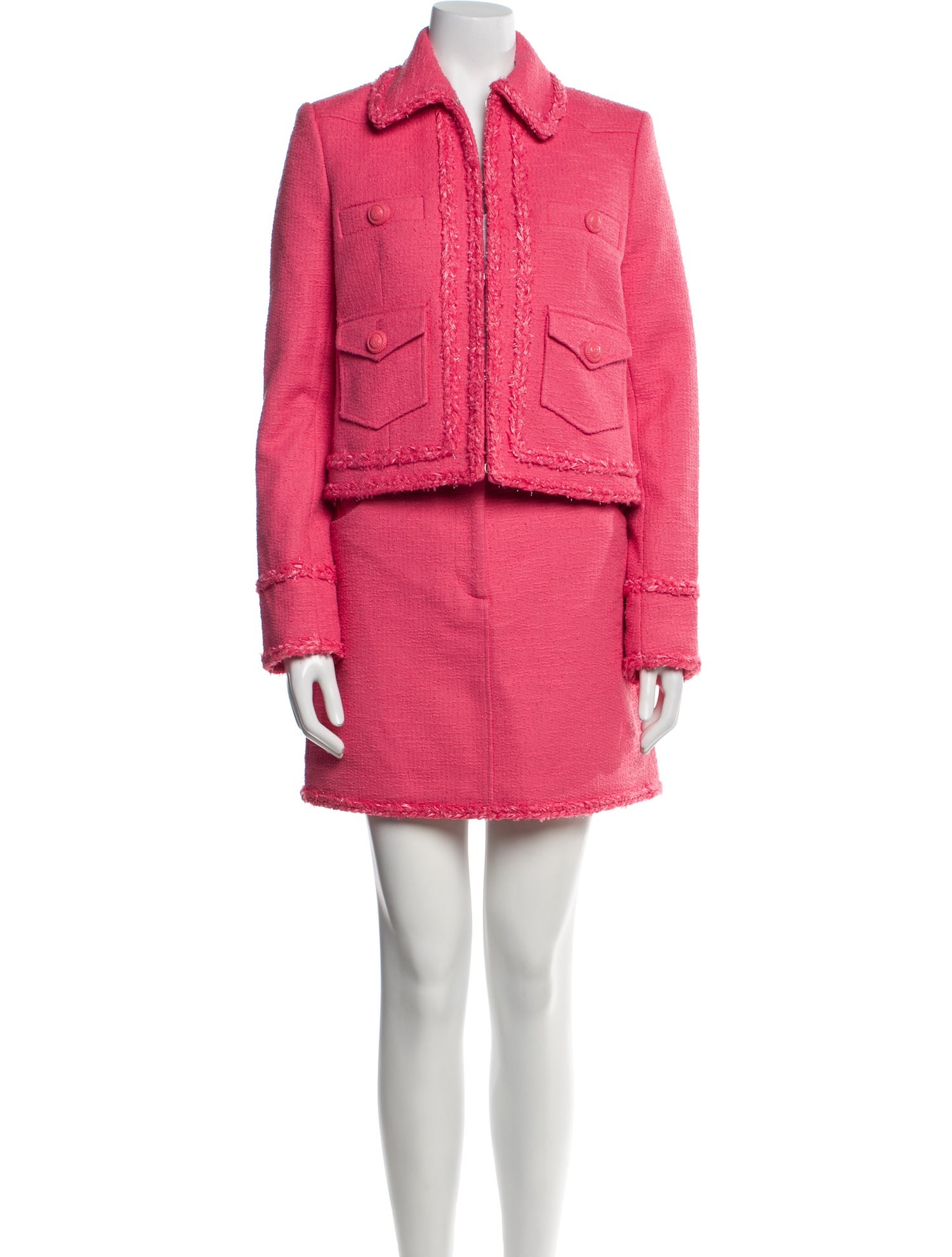 Rebecca Vallance Braided Accents Skirt Suit w/ Tags